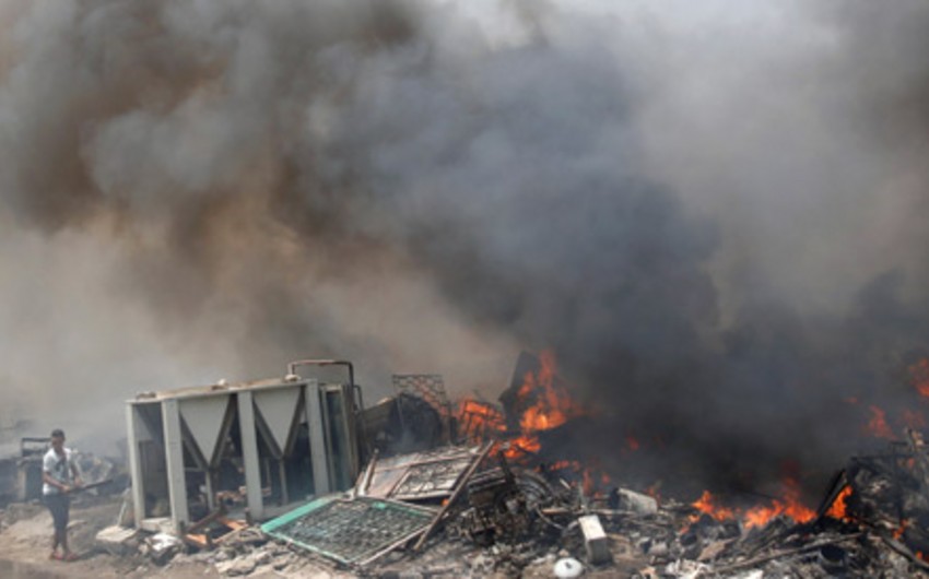 В результате взрыва бытового газа на юге Египта сгорели 40 домов