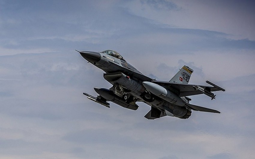 Türkiyə F-16ları İŞİD-in hədəflərini məhv edib
