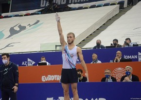 Azərbaycan gimnastı Bakıdakı dünya çempionatında gümüş medal qazanıb