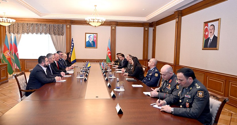 Azerbaijan, Bosnia and Herzegovina discuss strengthening military ties
