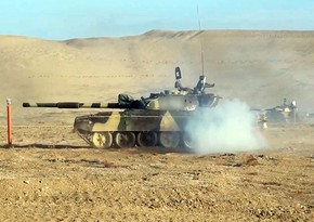 Driving and firing skills of Azerbaijani servicemen evaluated
