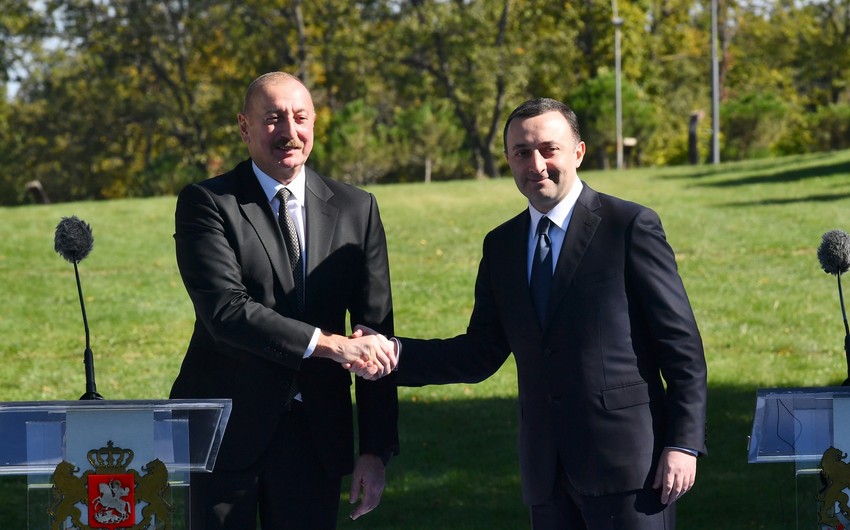 President Ilham Aliyev: As two leaders, we are strengthening friendly and brotherly relations between Azerbaijan and Georgia