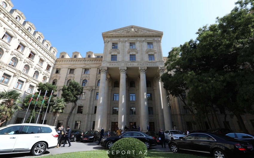 Foreign Ministry: Armenia should admit its guilt, not blame Azerbaijan