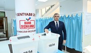 Head of presidential administration casts his vote in Azerbaijan parliamentary elections