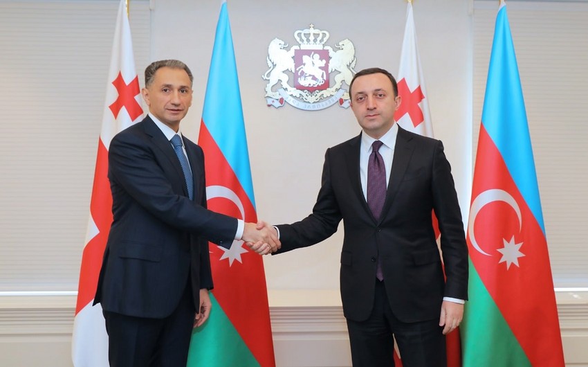 Georgian premier meets Rashad Nabiyev