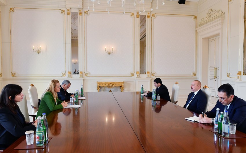 Azerbaijani President receives Executive Secretary of UN Economic Commission for Europe - UPDATED 
