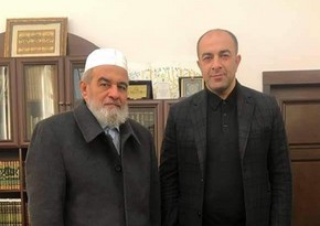 Ukrainian Supreme Mufti meets with Azerbaijani head of the Assembly 