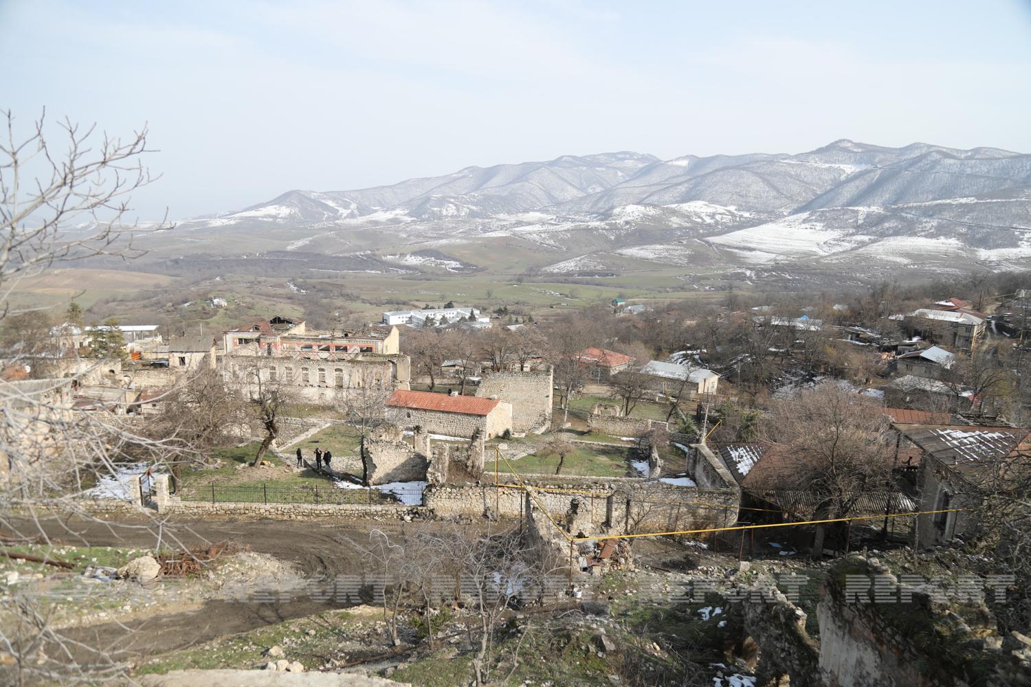 азербайджан город ханлар