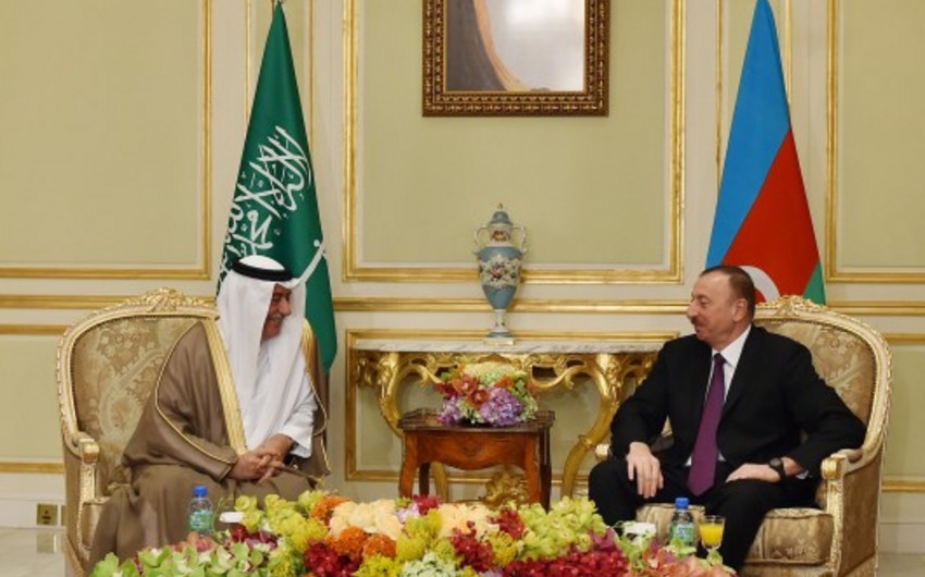 ​Президент Азербайджана встретился с министром финансов Королевства Саудовская Аравия