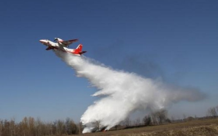 Азербайджан направляет пожарный самолет в Израиль