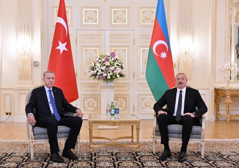  Началась встреча президента Ильхама Алиева и президента Реджепа Тайипа Эрдогана один на один