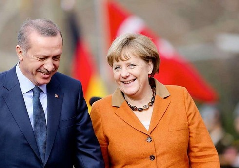Эрдоган встретился с Меркель