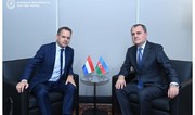 Azerbaijan's foreign minister informs his Dutch counterpart on Armenia's militarization