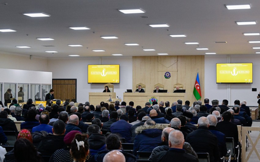 Ruben Vardanyanın təqsirləndirildiyi cinayət işinin məhkəmə baxışı davam etdirilib - YENİLƏNİB