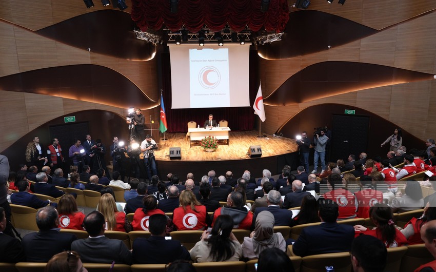 26th Extraordinary General Assembly of Azerbaijan Red Crescent Society kicks off 