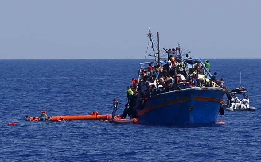 В районе Ливии затонуло судно со 110 мигрантами