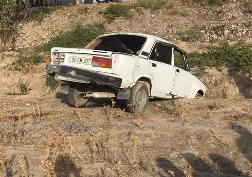 В Кюрдамире два брата пострадали в ДТП