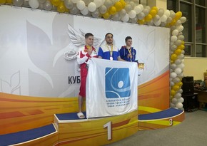 Azərbaycan üzgüçüləri Rusiyada keçirilən yarışda 9 medal qazanıblar