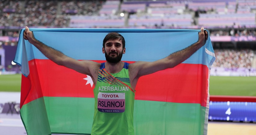 Paris-2024: Azərbaycan paraatleti qızıl medal qazanıb