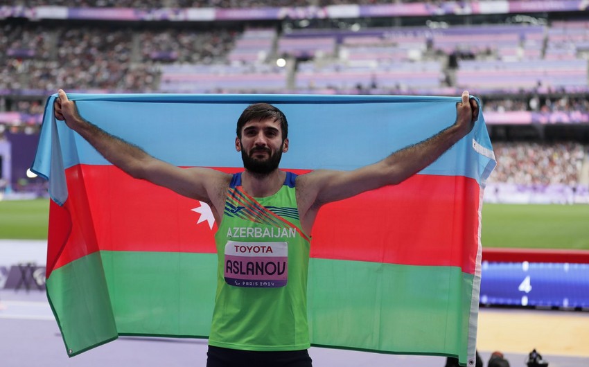 Paris-2024: Azərbaycan paraatleti qızıl medal qazanıb