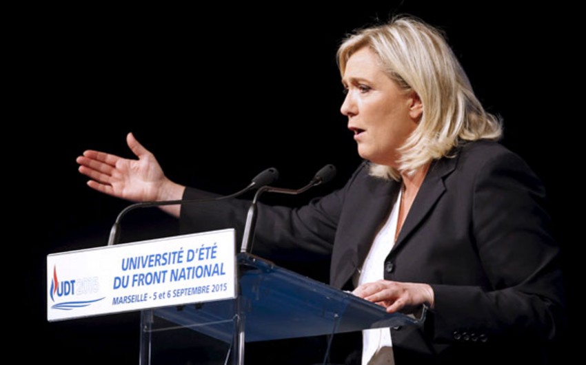 ​Müsəlmanları nasistlərlə müqayisə edən Marin Le Pen oktyabrda mühakimə olunacaq