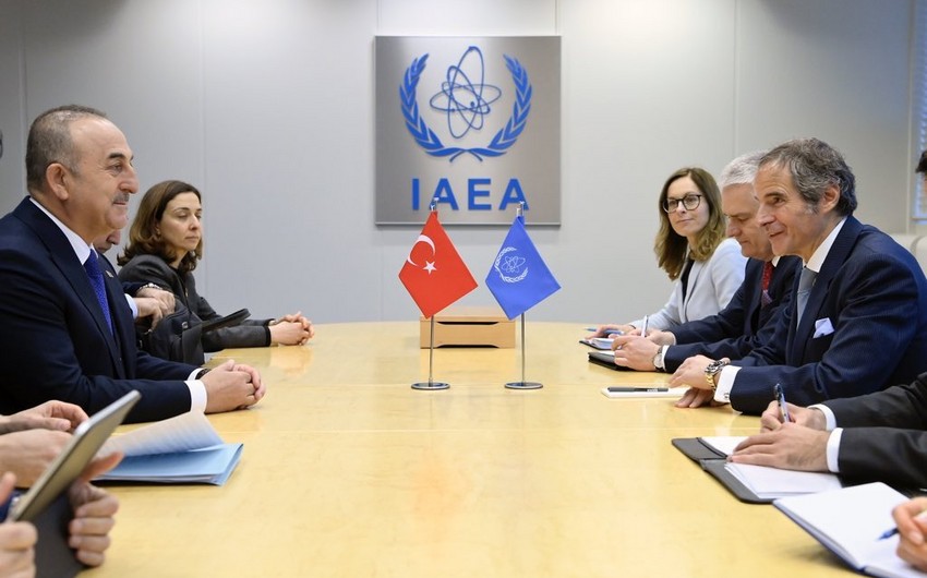 IAEA Director General, Mevlut Cavusoglu discuss situation at Zaporizhzhia NPP