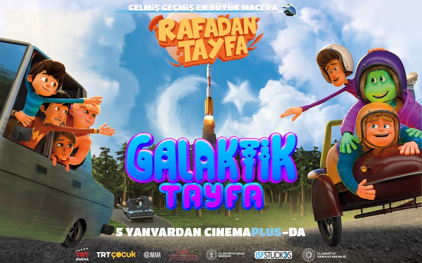 “CinemaPlus”da “Rafadan Tayfa Qalaktik Tayfa” türk cizgi filmi nümayiş olunacaq