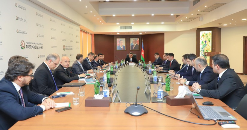 Meeting at Central Bank of Azerbaijan addresses COP29-related topics