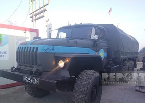 Two more cars of peacekeepers move from Lachin to Khankandi without hindrance - VIDEO