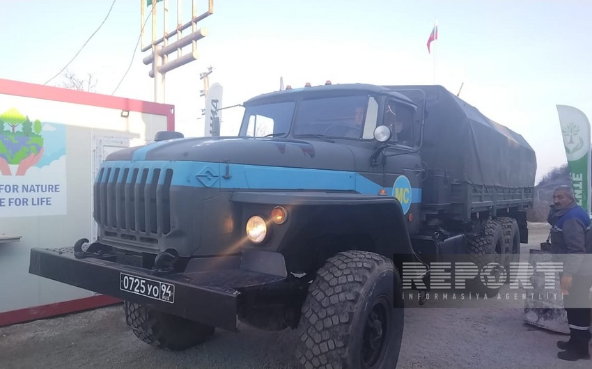 Two more cars of peacekeepers move from Lachin to Khankandi without hindrance - VIDEO