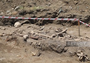 Mass burial site found in Aghdam