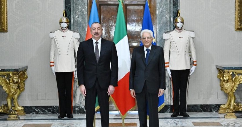 Президент Италии поздравил Ильхама Алиева