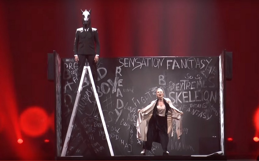 Diana Hacıyeva Eurovision səhnəsində ilk məşqini keçib - VİDEO