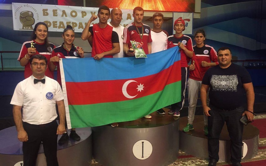 Azerbaijani boxers grab five medals in Belarus