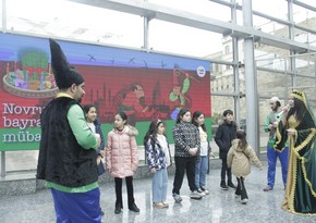 Bakı metrosunda Novruz şənliyi keçirilib