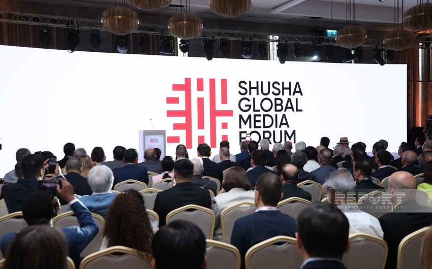 2nd Global Media Forum continues in Azerbaijan's Shusha