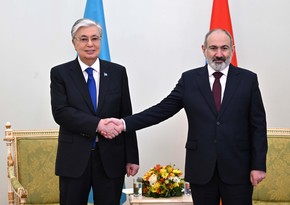 Kazakh President meets with Prime Minister of Armenia