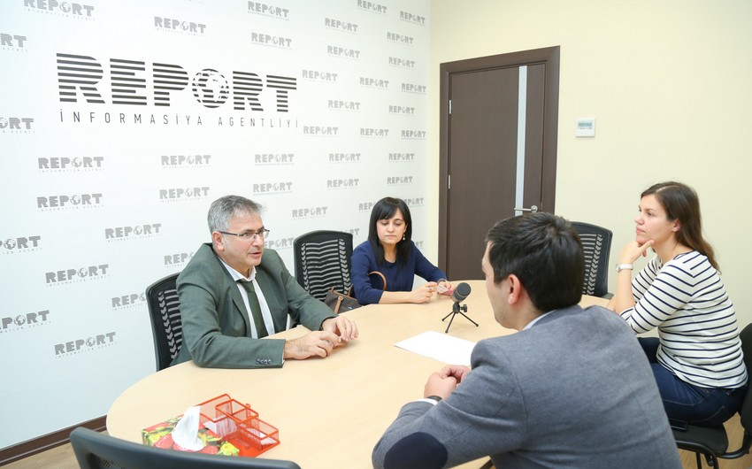 Head of EU Delegation Political Section visits Report News Agency