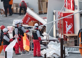 High winds sweep through Pyeongchan, 16 injured