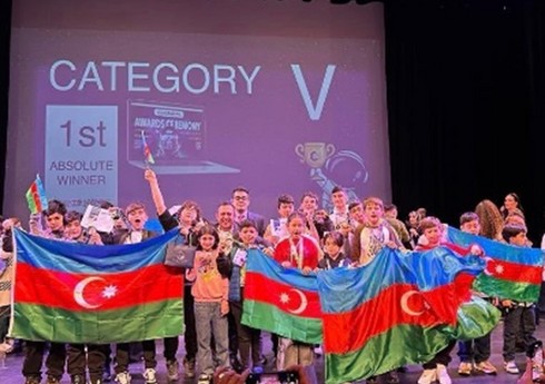 Азербайджанские школьники завоевали медали на олимпиаде в США