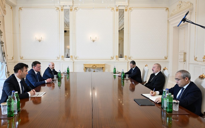 President Ilham Aliyev receives CEO of MAN Truck & Bus