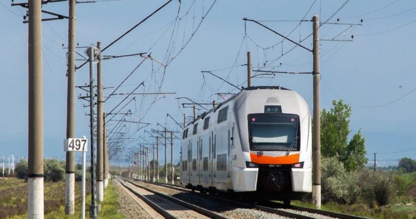 На Абшеронской кольцевой железнодорожной линии зафиксирован рекордный показатель пассажироперевозок