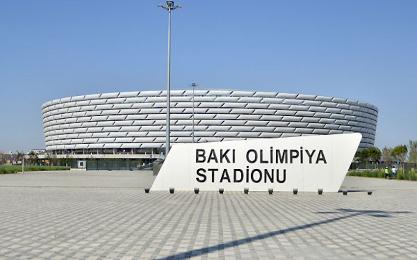 UEFA nümayəndələri Bakı Olimpiya Stadionunda olub