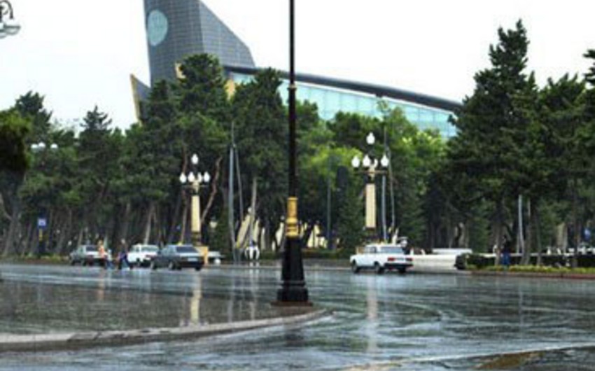 ​В понедельник в Азербайджане ожидается нестабильная погода
