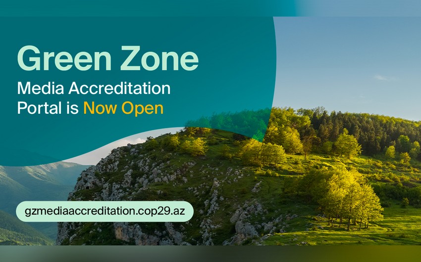 Media accreditation portal for COP29 Green Zone launched 