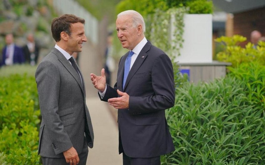 Biden, Macron support Japan's plan to host Tokyo Olympics