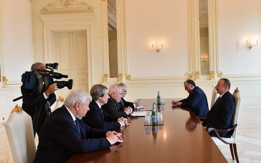 Ильхам Алиев обсудил нагорно-карабахский конфликт с сопредседателями ОБСЕ