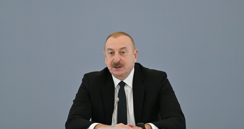 President Ilham Aliyev: Armenia blocks possibility of building land connection with Nakhchivan Autonomous Republic