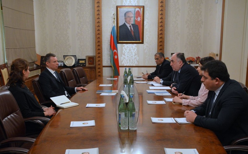 Azerbaijan's Foreign Minister meets incoming Ukraine ambassador