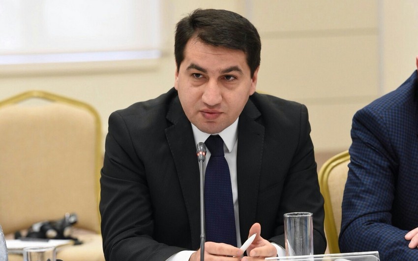 Hikmat Hajiyev: If necessary, Azerbaijani citizens in France can contact Embassy